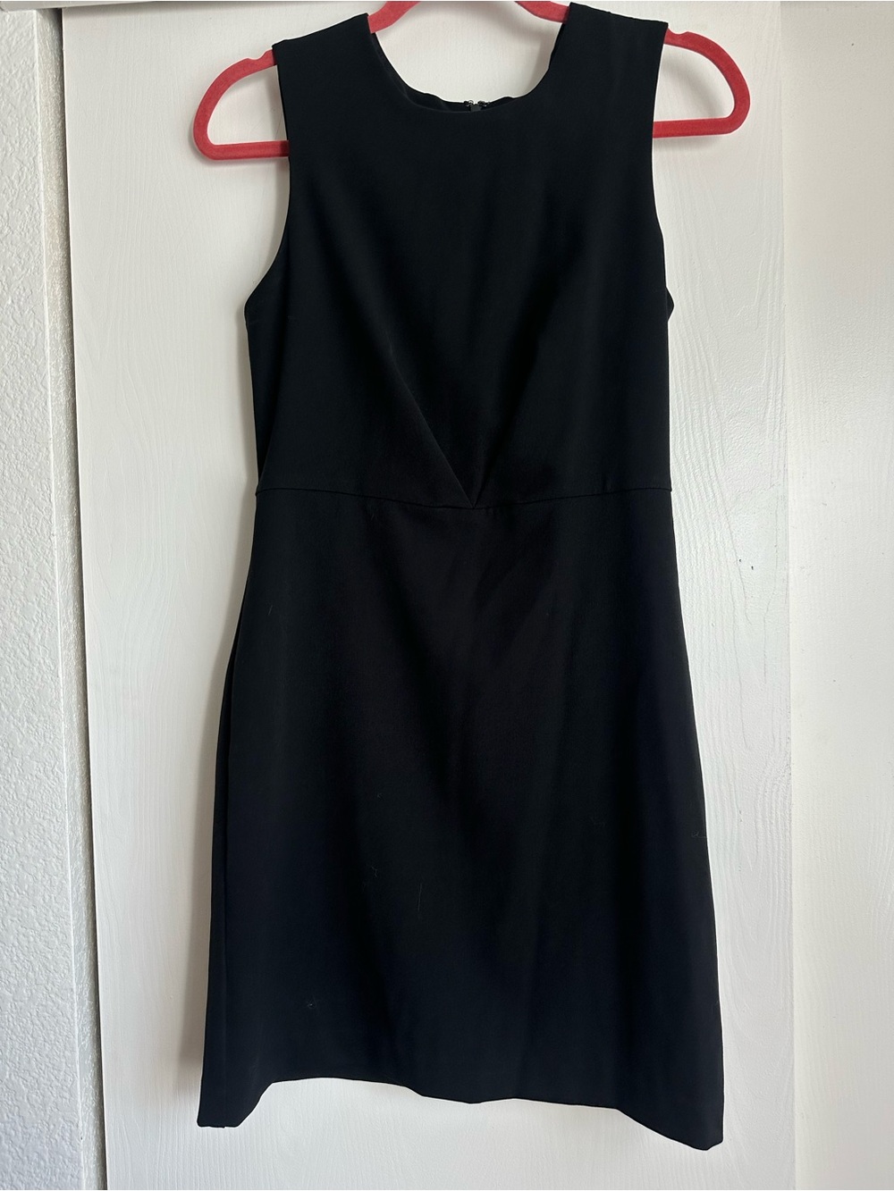 a new day Black Sleeveless Midi Sheath Dress